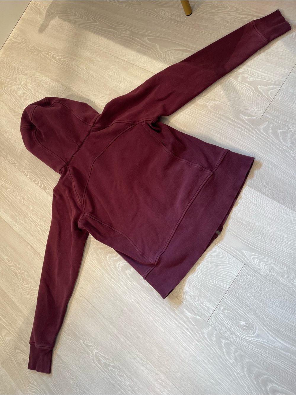 Lululemon Scuba Hoodie IV Garnet Maroon Burgundy size 10 - Picture 13 of 13
